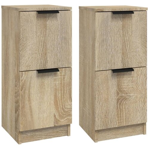 Maison Chic 2 kosi Komode - Predalnik sonoma hrast 30x30x70 cm konstruiran les, (21718957) Slike