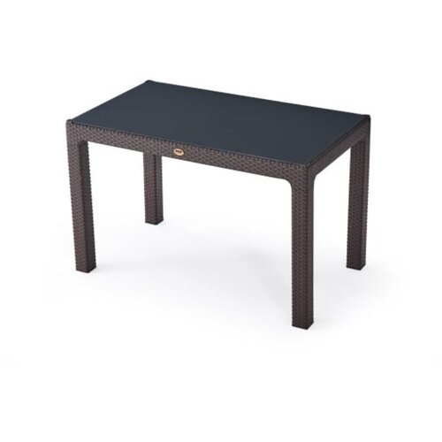 BOLZZ Rattan baštenski sto 70x120 brown Cene