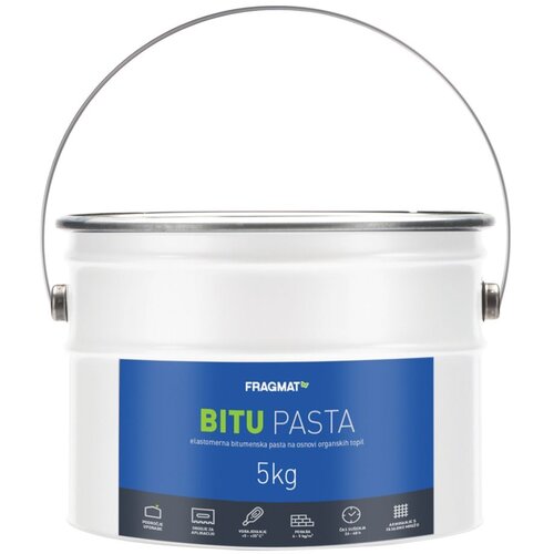 FRAGMAT TIM Bitumenska masa za hladno ljepljenje Bitu pasta (5 kg, Jednokomponentno) Slike
