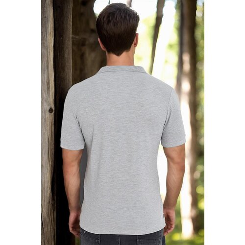 Dewberry T8561 MEN'S TSHIRT-PLAIN GREY Cene