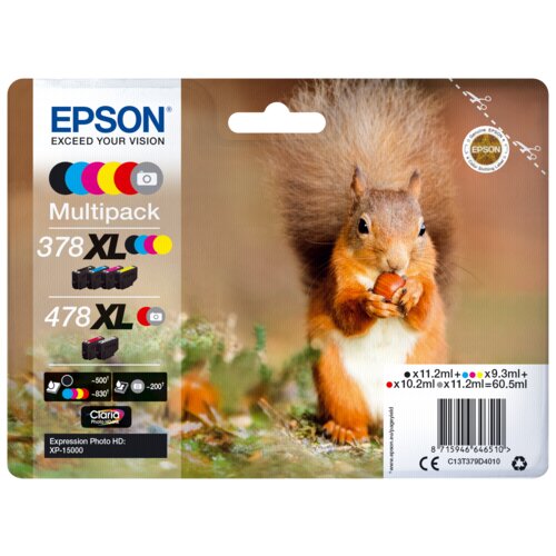 Epson Multipack Claria Photo HD T 378/478 XL (6 colors) T 379D Cijene
