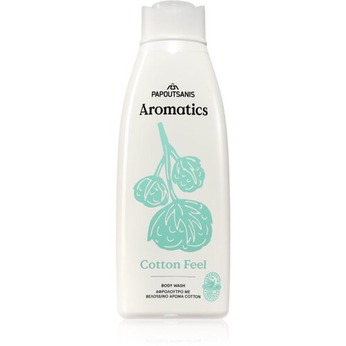 PAPOUTSANIS Aromatics Cotton Feel nježni gel za tuširanje 650 ml Cijene