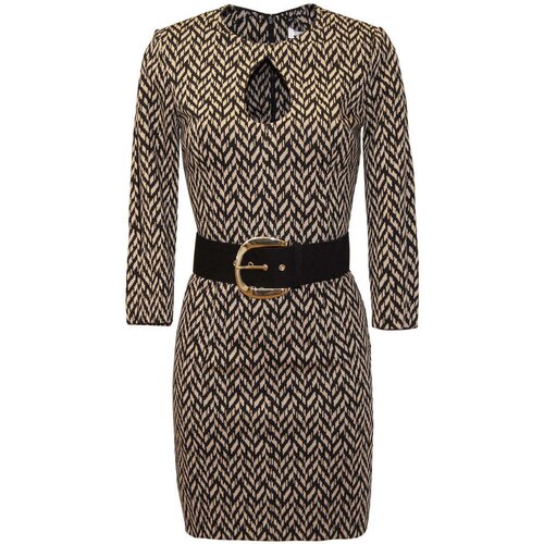 Simona Corsellini Kratke obleke - Bež Cene