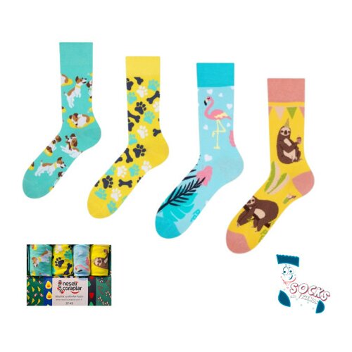 Socks set čarapa za devojčice 4/1 animal lover ( 34051 ) Slike