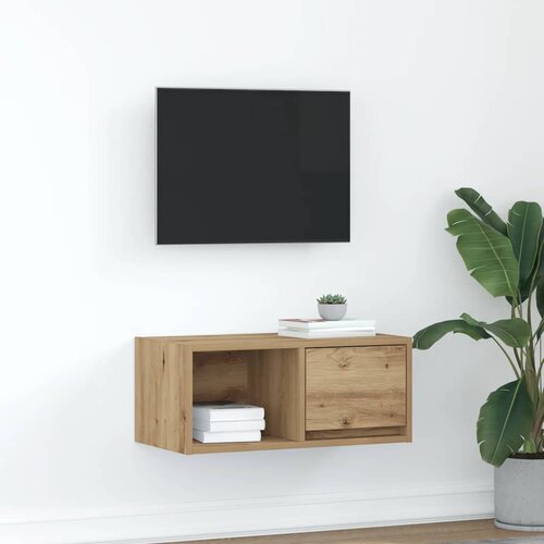 vidaXL TV omarica artisan hrast 60x31x25,5 cm inženirski les Cene