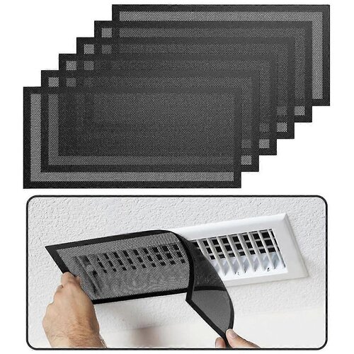 INORCO 6-delna magnetna napa za talno zračenje - 5,5 x 12-palčni mrežasti filter za dom/tla/steno/strop za zajemanje smeti in prahu, (21874024) Cene