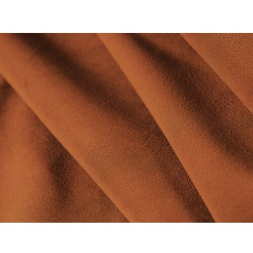 Micadoni Žametna kotna sedežna garnitura v barvi terakote (levi kot/z ležalnikom) Kate &amp;ndash; Slike