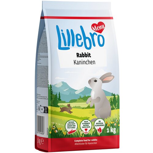 Lillebro hrana za patuljaste kuniće - 1 kg Slike