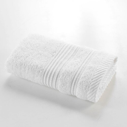 Douceur d int&amp;eacute;rieur Bela frotirna bombažna brisača 30x50 cm Tendresse &amp;ndash; Slike