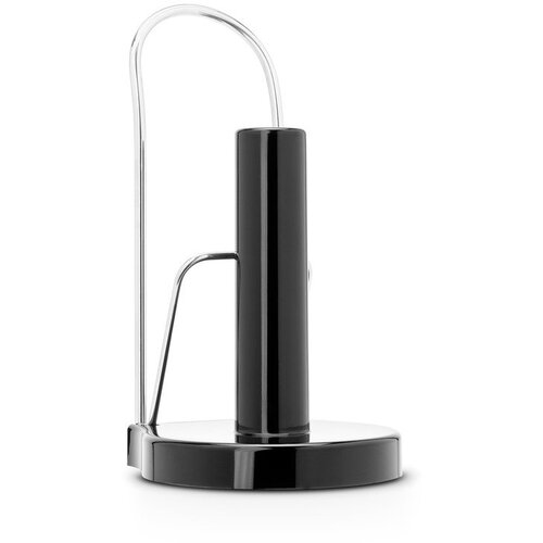 Brabantia Sjajno crni željezan stalak za papirnate ručnike &amp;ndash; Slike