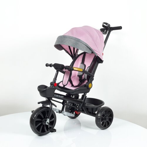 Sporting Machine Tricikl za decu sa rotirajućim sedištem I ležećim položajem SM-25202 Roze Cene