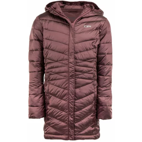 Alpine pro EASO 3 Dječja zimska jakna, boja vina, veličina
