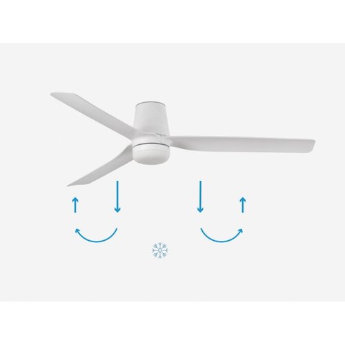 Faro 33828-1TW-LED Ventilator PUNT TUB M LED/18W/230V, prigu&amp;scaron;iva, podesiva temperatura svetla 3000/4200/6500K +DO Slike