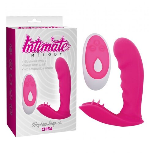  Masažer prostate Strap-on less On, 11.9cm, Roze Slike