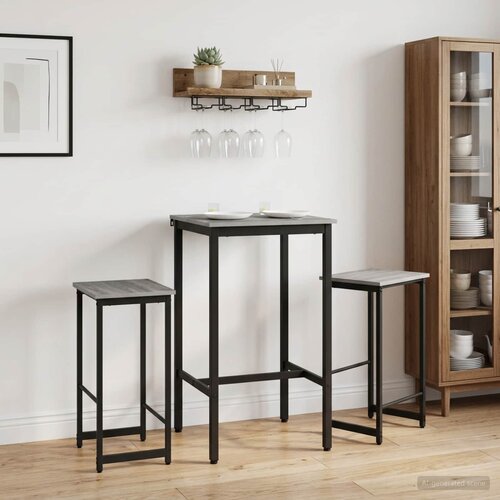  stolica 2 kom. Siva Sonoma 40 x 32 x 64 cm Cene
