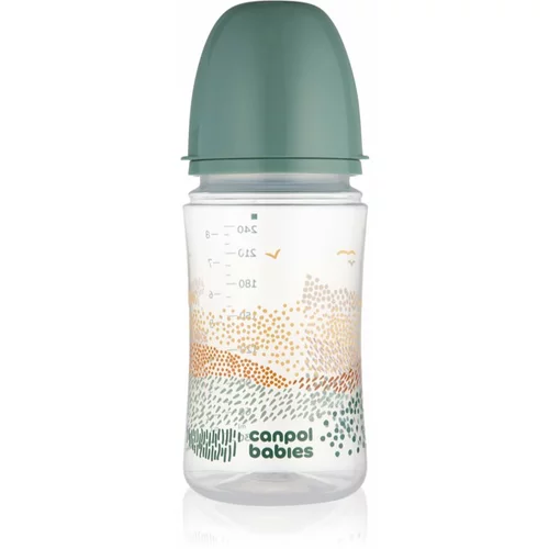 Canpol Mountains steklenička za dojenčke Green 240 ml