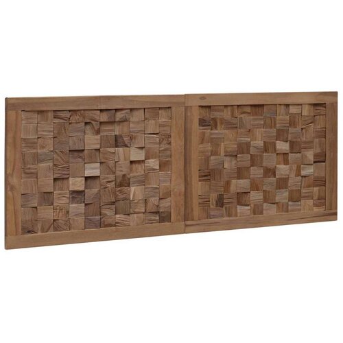  Uzglavlje Zidne Prirodna 120 cm Čvrsto teak drvo Cene