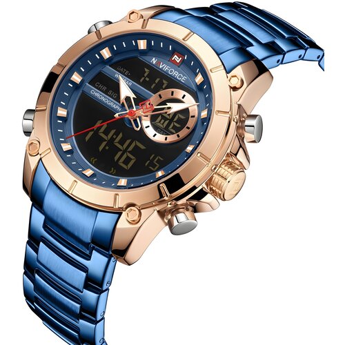Naviforce Ura SC-14608 - Modra / Zlata / Roza Cene
