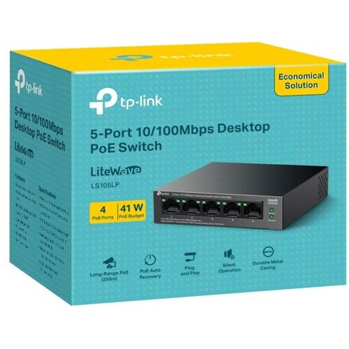 Switch TP-Link Omada 5-Port 10/100Mb, 4-Port... Cijene
