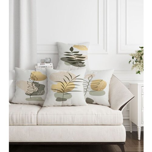 WALLXPERT ASR-plw4 - 13 multicolor cushion cover set (4 pieces) Slike