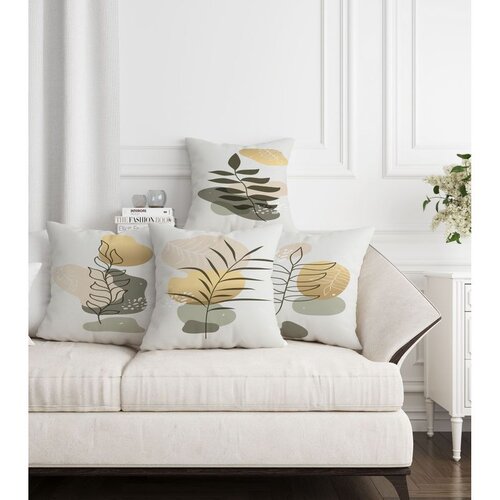 WALLXPERT Set ukrasnih jastučnica ASR-plw4-13, 43 x 43 cm, 4 komada, Vi&scaron;ebojne Cijene