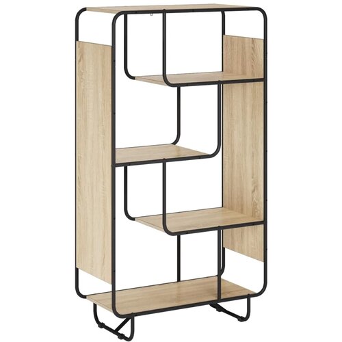  Visoka komoda Hrast sonoma 80 x 37.5 x 144 cm Prerađeno drvo - Hrast sonoma 80 x 37.5 x 144 cm Cene