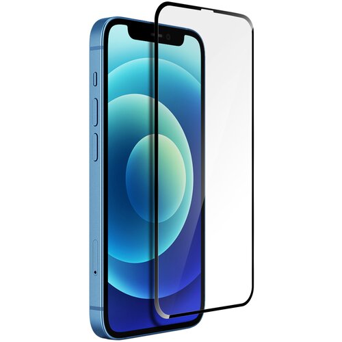 AVIZAR iPhone 12 Mini Ultra-resistant Fleksibilna steklena folija 9H, 5D Full-cover - crna, (20628963) Slike