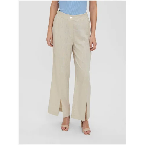 Vero Moda Beige loose pants Josie - Women