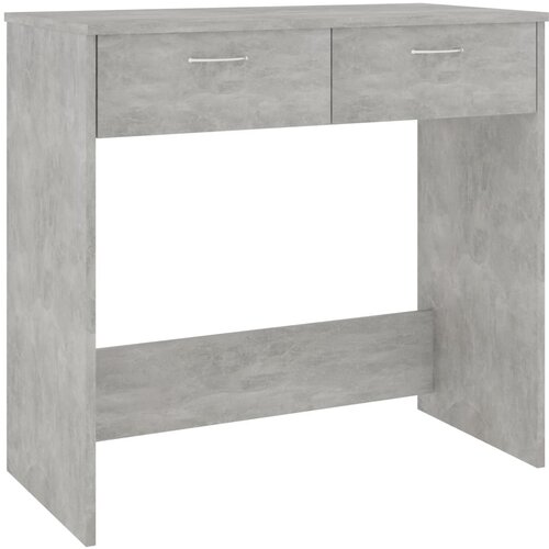 Maison Chic Pisalna miza - pisarniška miza - Računalniška miza betonsko siva 80x40x75 cm iverna plošča, (21785201) Cene