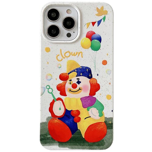 INORCO Ovitek za iPhone 14 Pro iz pšenične slame, razgradljiv ovitek za telefon, vzorec, natisnjena lupina telefona, (22034035) Cene