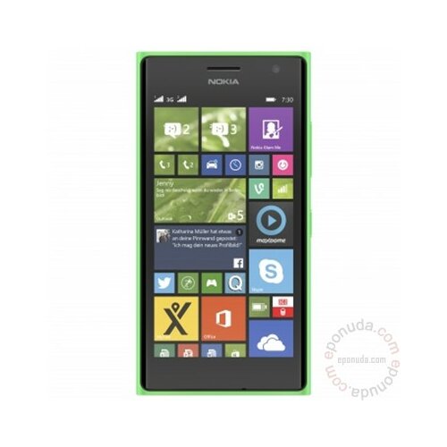 Nokia Lumia 730 green mobilni telefon Slike