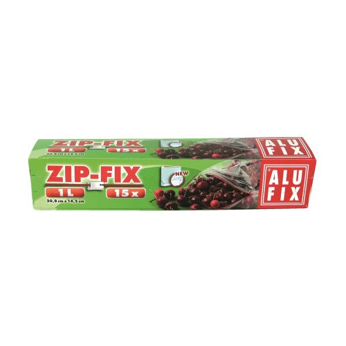 Alufix Vrećice za frižider 20x15cm Zip 15x1l ZIPP115UNI Cijene