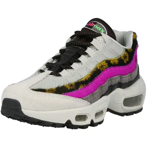 Nike Sportswear Niske tenisice senf / svijetlosiva / neonsko roza / crna