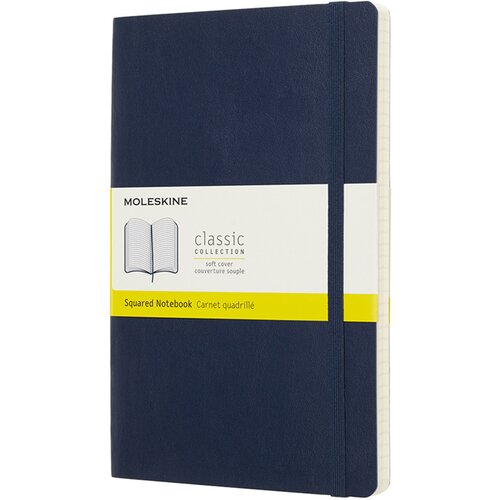 Moleskine Sveska na kvadratiće, Plava Slike