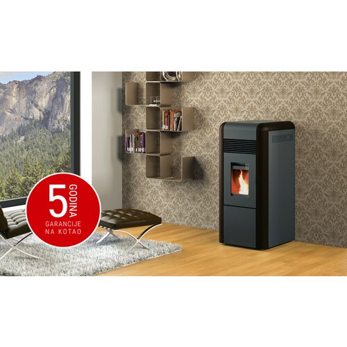 Alfa Plam PEĆ NA PELET ALFA DINO 17 ETAŽ - CRNA, (8606009938010) Cijene