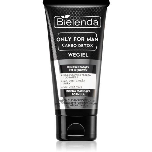 Bielenda Only for Men Carbo Detox matirajoči čistilni gel za moške 150 g Cene