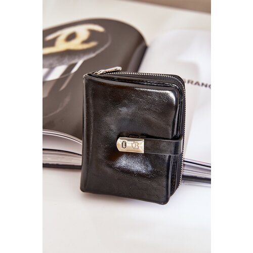  Lacquered Women&amp;#039;s Wallet Black Yathika Slike