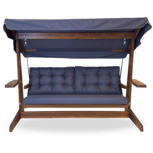 Hanah home Vrtna ljuljačka Viva 2400 237x175x100cm Antracit Cene
