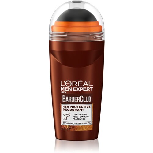 L&amp;acute;Or&amp;eacute;al Paris Men Expert Barber Club dezodorans roll-on za mu&amp;scaron;karce 50 ml Slike