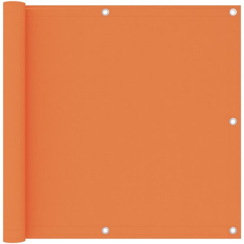 VidaXL Balkonsko platno oranžno 90x600 cm oksford blago Slike