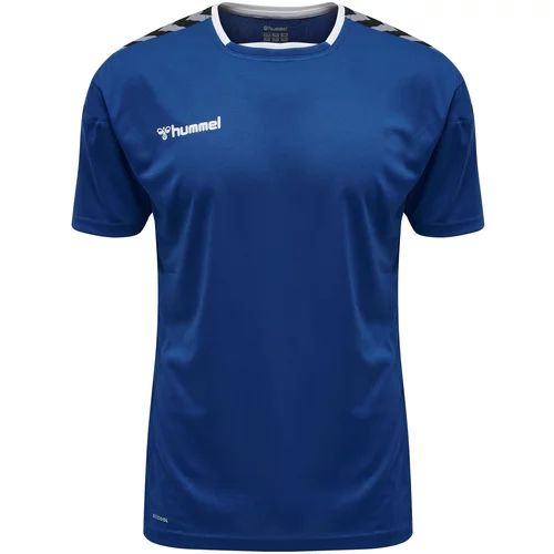 Hummel Tehnička sportska majica kraljevsko plava / crna / bijela