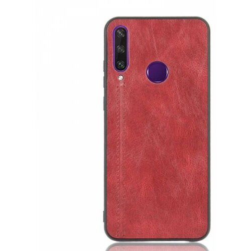 Nillkin silikonski ovitek eko usnje za huawei Y6p rdeč Cene