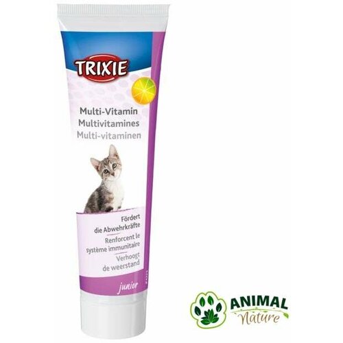 Trixie multivitaminska pasta za mačiće za jačanje imuniteta Slike