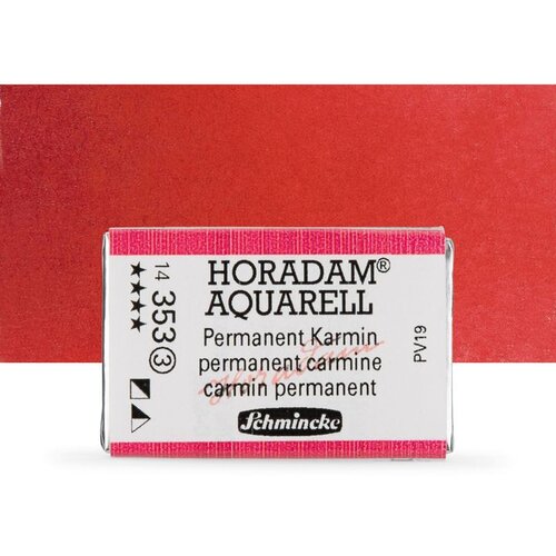  Akvarel boje Schmincke Horadam cela posudica | 353 Permanent Carmine Slike