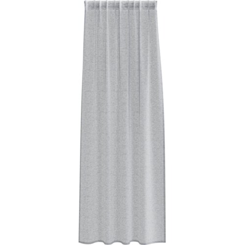 VidaXL Zavjese sa zavjesama 2 pcs Tamnosiva 140 x 245 cm Poliester Slike
