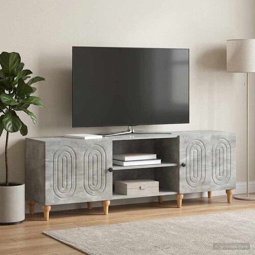 TV ormar Betonska siva 150 x 31 x 50 cm Konstruirano drvo Cijene