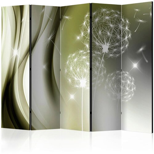 Artgeist PARAVAN 225/172/3 cm siva, barve limete Cene