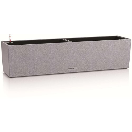 LECHUZA Cvetlično korito BALCONERA Stone 80 ALL-IN-ONE sivo, (20748520) Cene