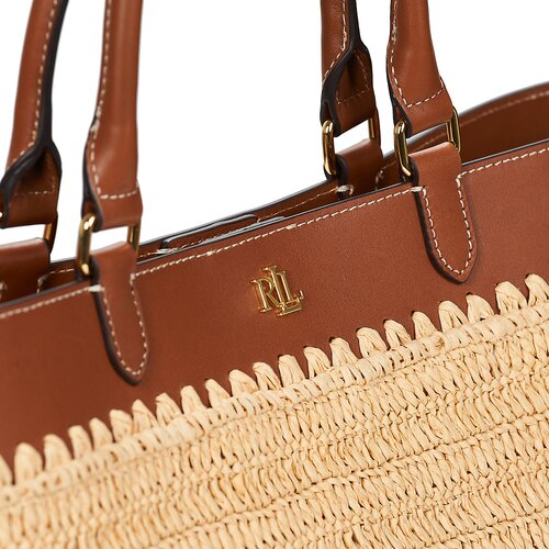 Polo Ralph Lauren Ročne torbice KYLA TOTE-TOTE-LARGE Bež Slike