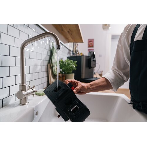 NIVONA CafeRomatica NIVO 8107 Aparat za kavu s potpuno automatskim Biserno funkcioniranjem, plava, ohladi napitak Slike